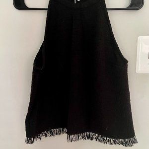 Zara Halter Style Crop Top